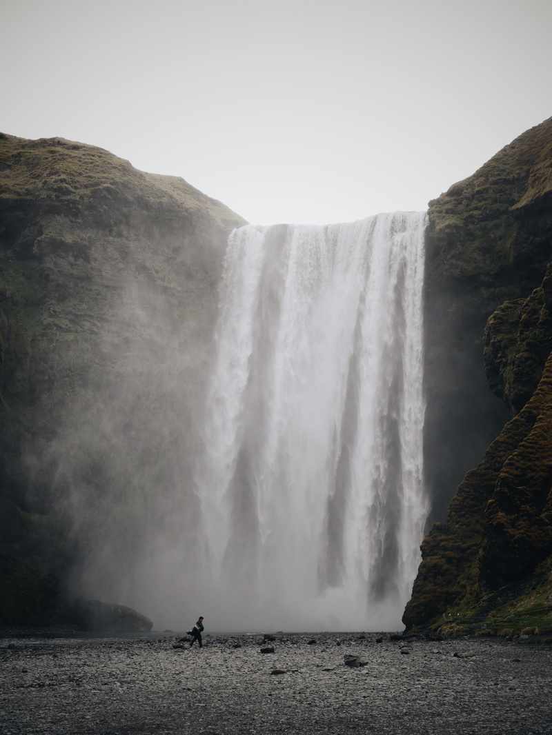 foss, iguacu National Park, seljalandsfoss Waterfall, summer, overcast day, beauty In Nature, famous Place, iceland, mountain, river, travel, splash, nature