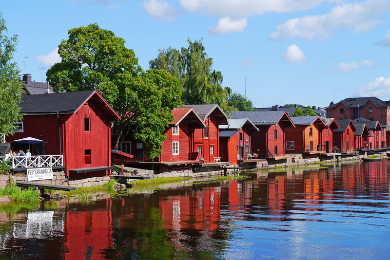 cloud - sky, 4K, built structure, house, holiday, wooden houses, houses, summer day, scandinavia, outdoors, finland, day, historically, building exterior