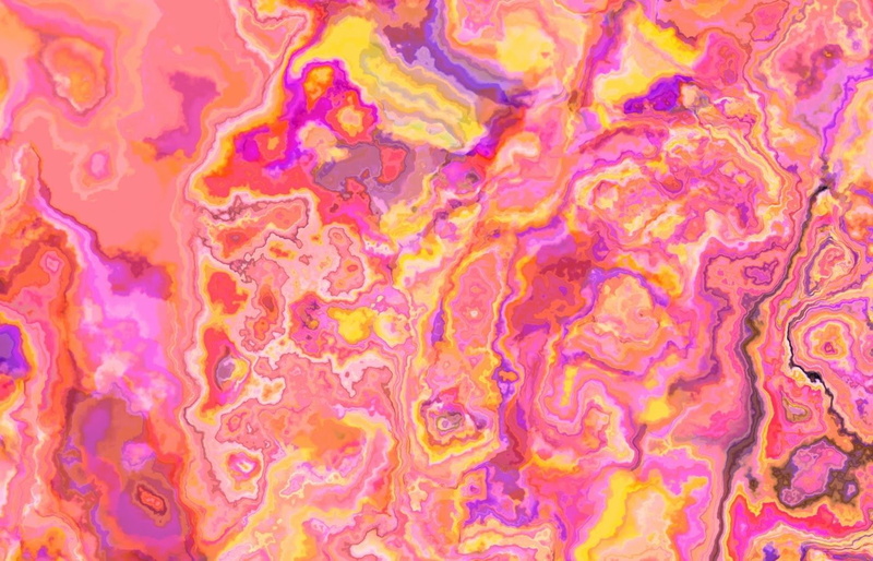 oil, Pink, Artistic, 720P, no people, indoors, Abstract, Colors, yellow, Colorful, ink, close-up, pattern, Swirl, abstract backgrounds, complexity, textured
