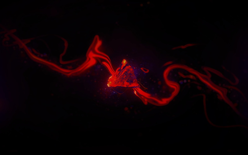 creativity, indoors, dark, no people, night, motion, close-up, heat - temperature, ink, lava, smoke - physical structure, 3d, water, exploding, abstract