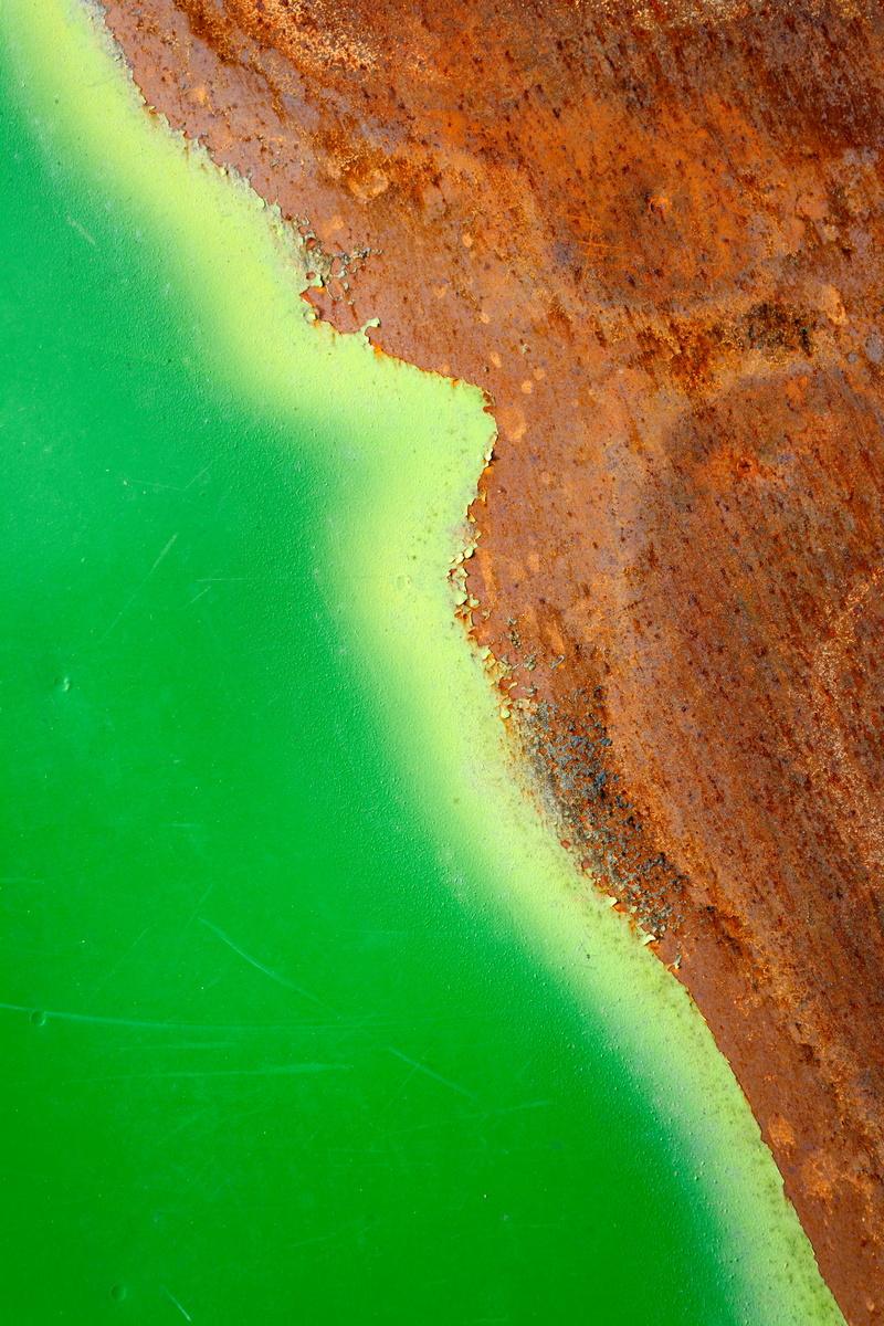 water, texture, island, creative, volcano, abstract, lava, land, mineral, nature, sport, environment, rust, 2K, outdoors, green color, close-up, yellow