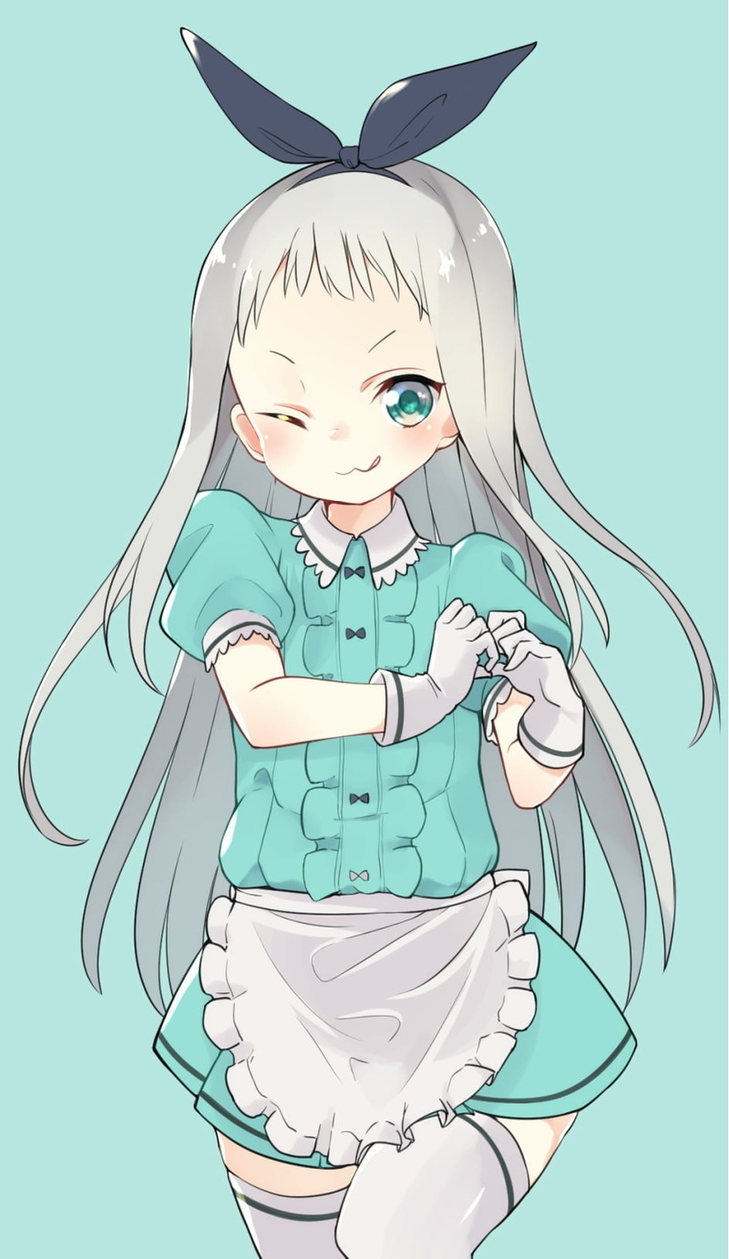 body part, portrait, anime boys, 720P, women, Kanzaki Hideri, emotion, illustration, childhood, girls, wearing, human face, BLEND-S, teenager, blue, white