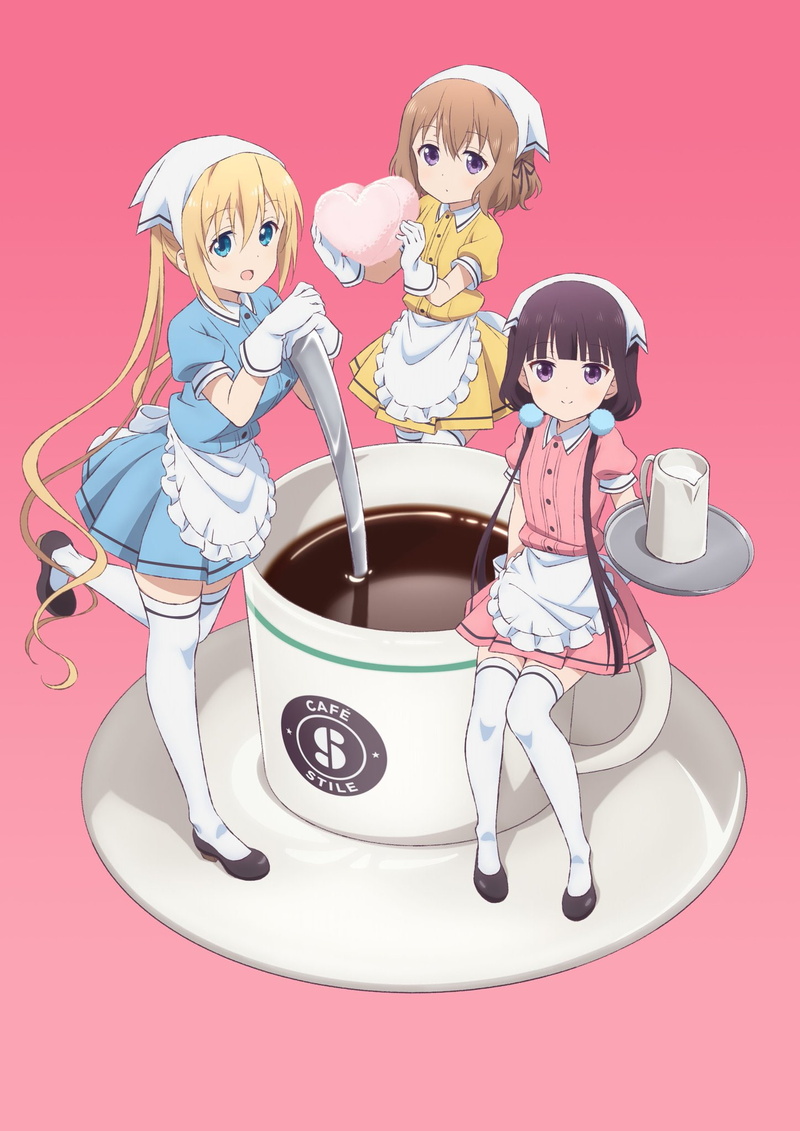 anime girls, Hinata Kaho, Sakuranomiya Maika, Hoshikawa Mafuyu, 1080P, BLEND-S