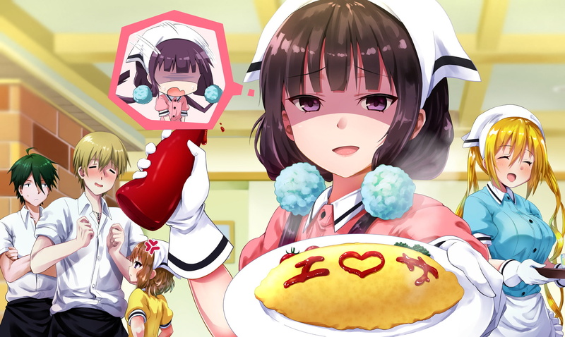 Dino (Blend S), Maika Sakuranomiya, Blend S, Kaho Hinata, Mafuyu Hoshikawa, Anime, 1080P, Kouyou Akizuki