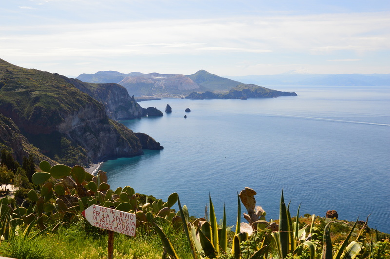italy, scenics - nature, coast, water, nature, solid, mountains, 5K, daytime, sea, plant, bay, outdoors, mountain range, land, sun, aeolian islands, cloud - sky