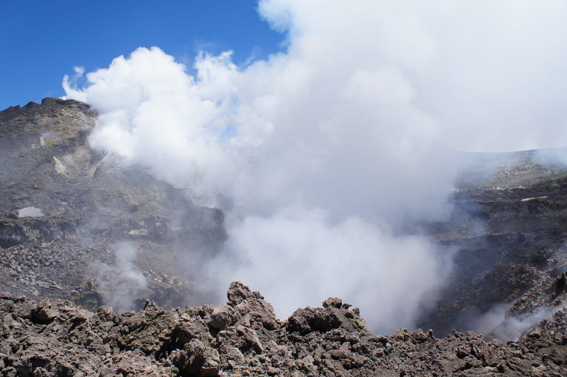 rock, volcano, rock - object, environment, mount etna, beauty in nature, smoke - physical structure, hot spring, mountain, nature, scenics - nature, etna