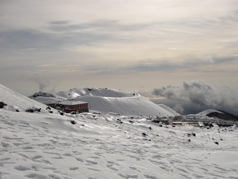 2K, snow, volcano, etna, winter