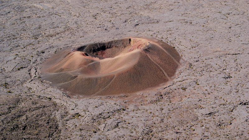outdoors, piton of the furnace, volcano, landscape, beach, road, hole, textured, crater, desert, 4K, one animal, sand, dirt, jellyfish, close-up, day