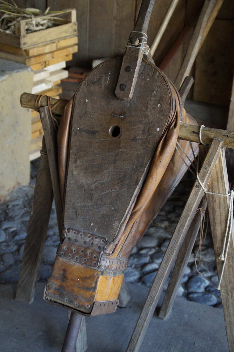 ruined, baden württemberg, lower needle, metal industry, metal, workshop, fireplace, bad condition, germany, bellows, leather, tower, old, southern germany