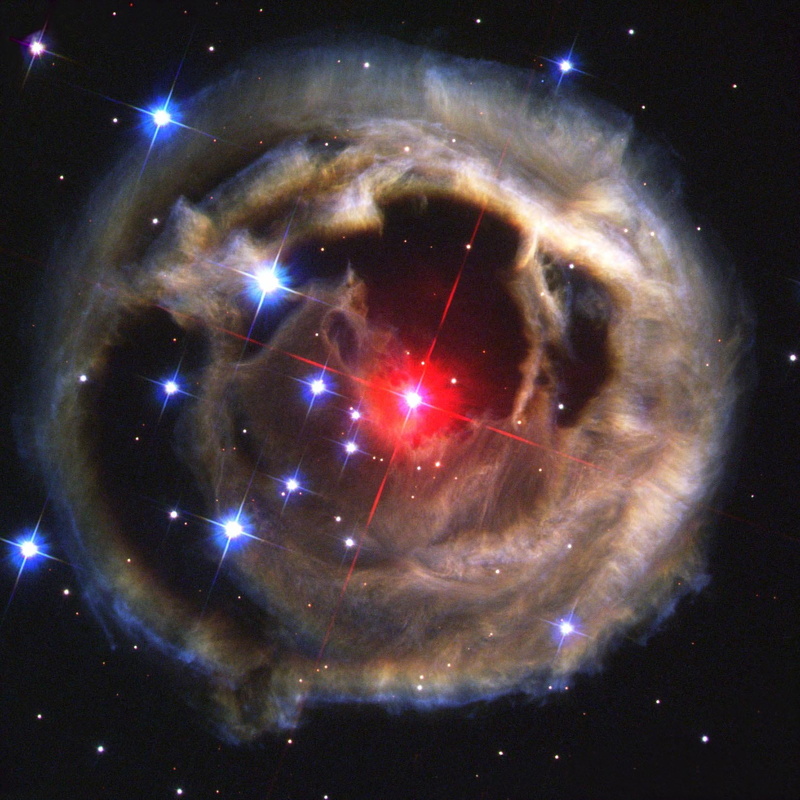 scenics - nature, red nova, technology, galaxy, science and technology, night sky, space exploration, no people, science, universe, monoceros, astronomy