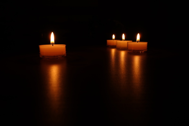 candlestick, lights, christmas, black background, hot, spirituality, romance, reflection, luminosity, studio shot, Candlelight, indoors, windlight, motif