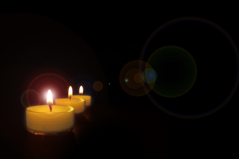 three, candles, light, glow, wax, romance, group of objects, tealight, 5K, candlelight, candle, no people, motif, indoors, mood, wick, nature, mirroring