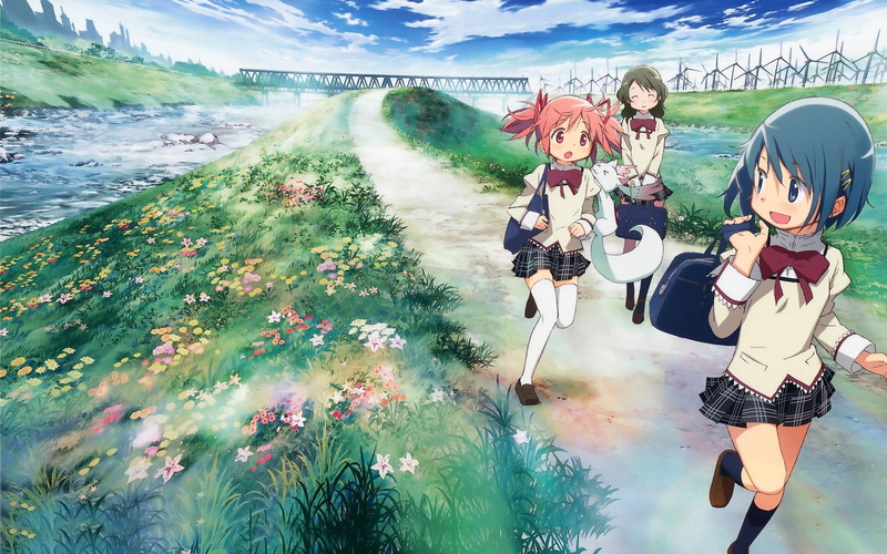 hou, japanese, 1080P, deer head round, magica, sayaka, acg, deer, round, magi, madoka, puella, miki sayaka, ma, puella magi madoka magica, miki, shochu