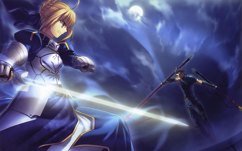 anime, japanese, vary, saber, fate, will, battl, girl, battle, destiny, japanese anime, acg, 1080P, sword, night, anime girl, i sword will vary with the ru