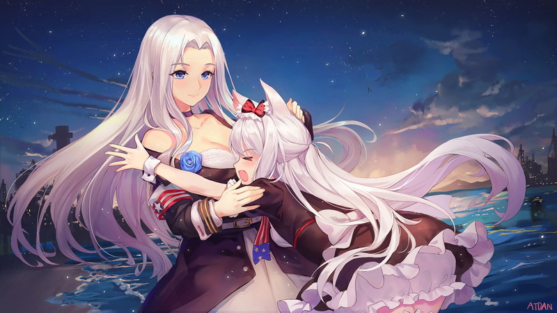 anime girls, 1080P, Azur Lane, Atdan