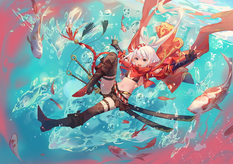 anime girls, 720P, Atdan