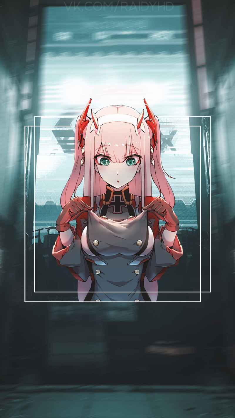 anime, Code:002, Zero Two (Darling in the FranXX), anime girls, Darling in the FranXX, picture-in-picture, 4K