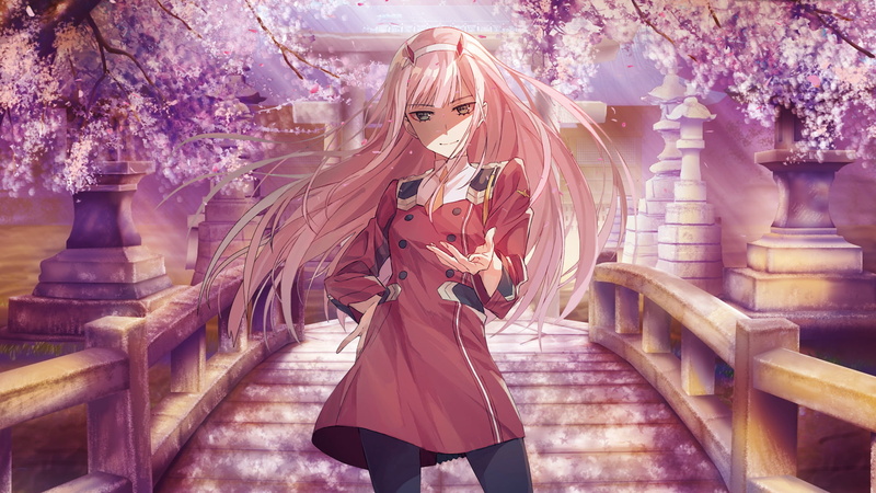 illustration, Darling in the FranXX, animation, Zero Two (Darling in the FranXX), comic art, Code:002, anime girls, anime, 720P