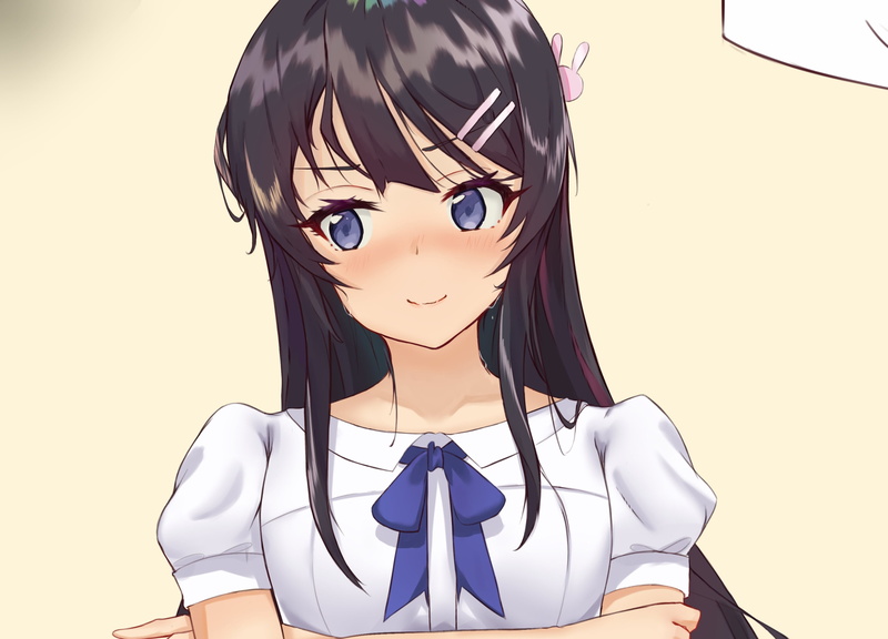 Anime, Seishun Buta Yarou wa Bunny Girl Senpai no Yume wo Minai, 2K, Mai Sakurajima