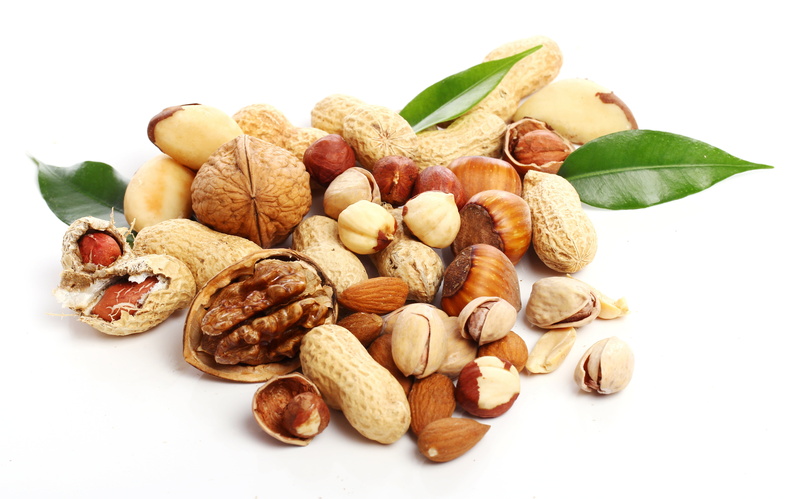 freshness, plant Pod, group of Objects, lot, nut - Food, peanuts, pistachios, studio shot, almonds, cashew, isolated On White, hazel Tree, close-up, pistachio