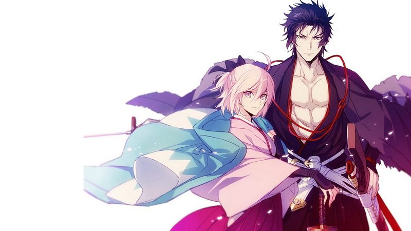 1080P, Okita Souji, Sakura Saber, Fate Series, Hijikata Toshizō (Fate/Grand Order), Saber (Fate Series), Fate/Grand Order