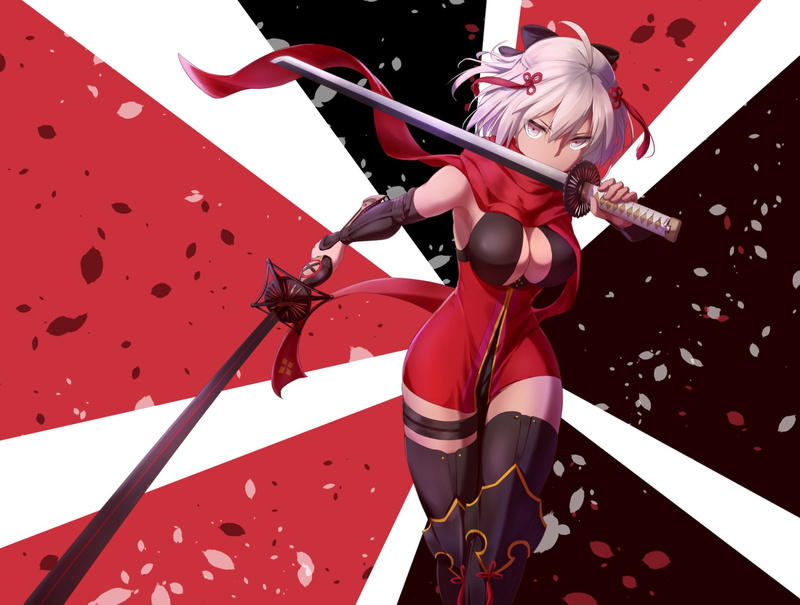 1080P, Okita Alter, Fate Series, Fate/Grand Order