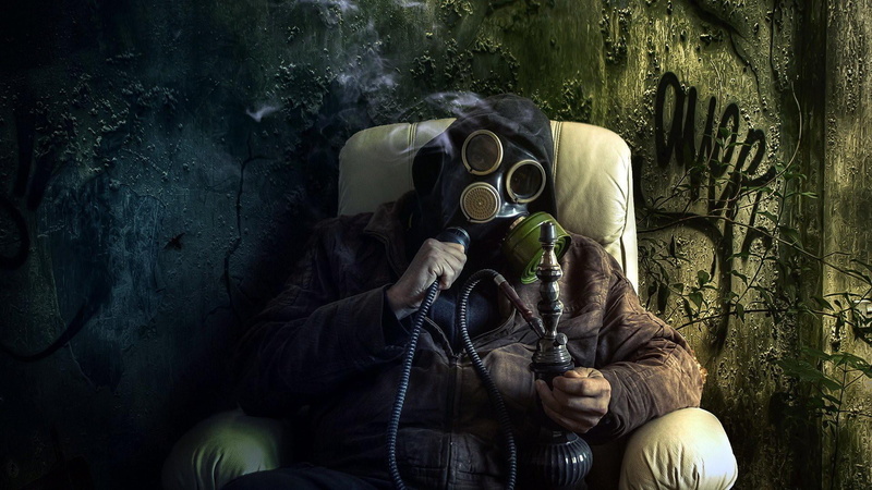 adult, activity, smoke, unrecognizable person, protective workwear, obscured face, security, funny, pollution, hookah, portrait, protection, occupation