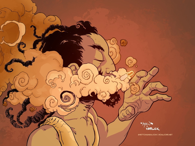 drugs, joint, rasta, smoke, 720P, art, marijuana, smoking, 420, males