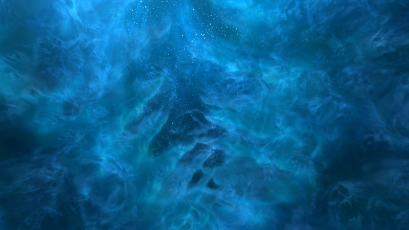 illustration, dark blue, no people, blue, fear, backgrounds, dark, full frame, pattern, space art, cloud - sky, sea, textured, sky, water, spooky, abstract backgrounds