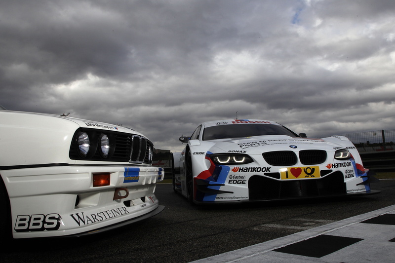 road, beauty, ring, white, speed, car, bmw m3 gtr, transportation, storm cloud, dtm, purple, exhibition, outdoors, storm, m power, asphalt, text, cloud - sky