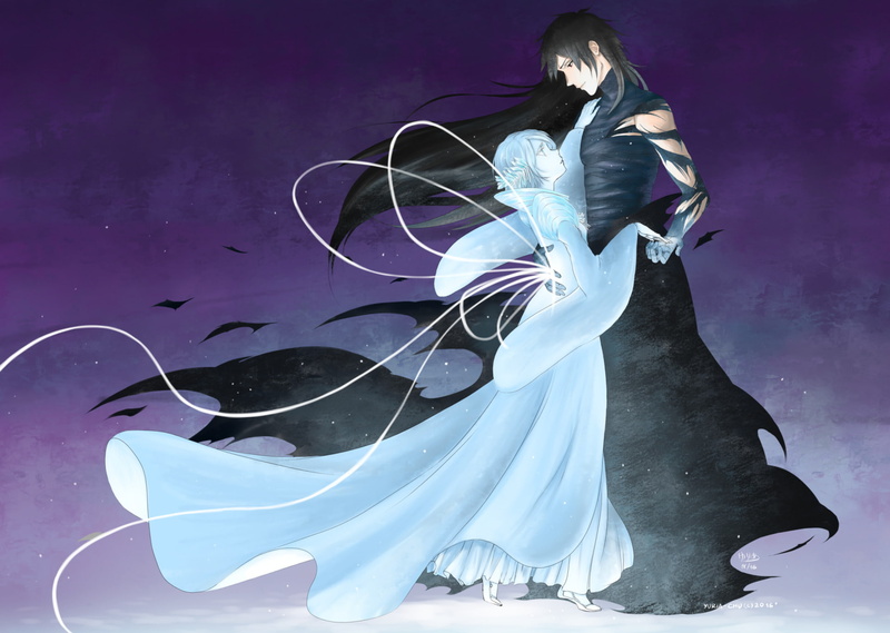 Bleach, Rukia Kuchiki, Bankai, Ichigo Kurosaki, 1080P, Dance