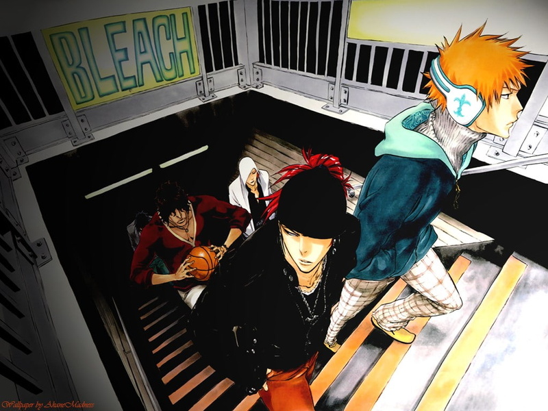 book, two people, casual clothing, women, 480P, communication, high angle view, Bleach, Abarai Renji, indoors, day, human representation, representation