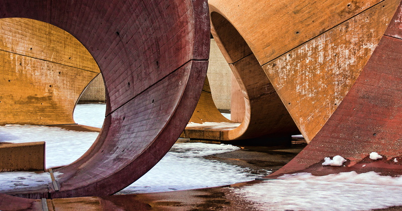 staircase, switzerland, composition, water, nautical vessel, concrete, ondulation, day, land, no people, transportation, wood - material, zürich, patterns
