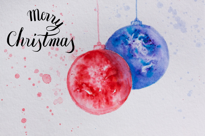 high angle view, christmas ornament, nature, brusho, bauble, handmade, pigments, no people, merry, food and drink, indoors, ball, brush script, still life