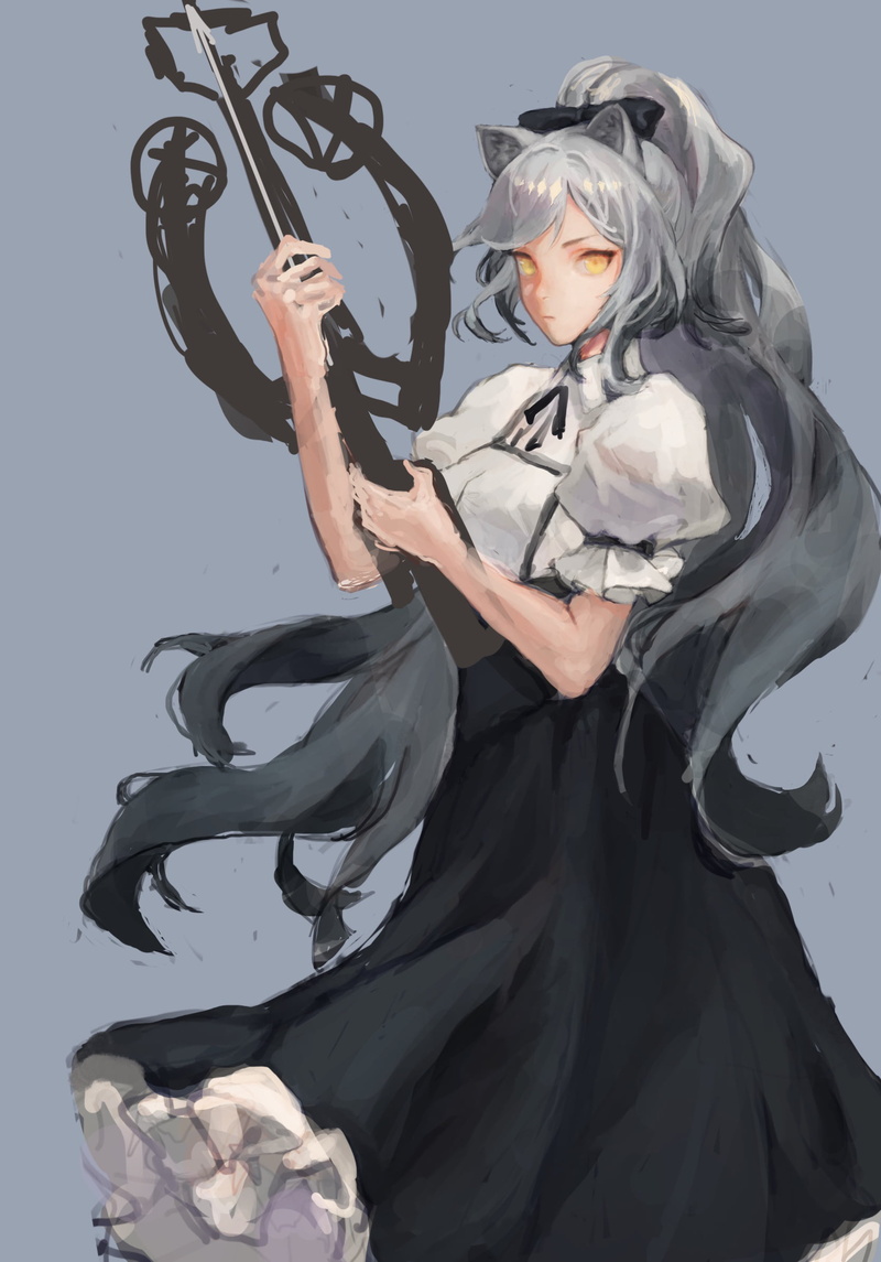 ERUU, 1080P, Arknights, Schwarz(Arknights), anime, anime girls
