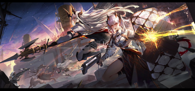 anime, saria (arknights), Arknights, Reed (Arknights), TrainHB, anime girls, 1080P