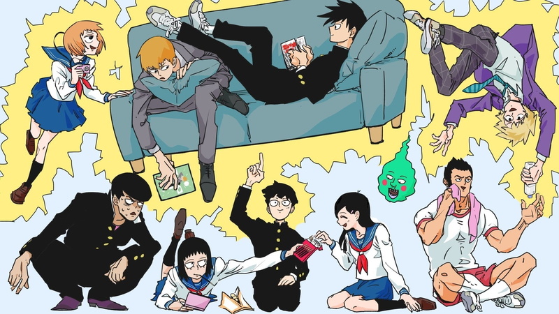Mob Psycho 100, Anime, 1080P