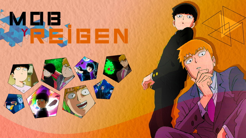 Arataka Reigen, 1080P, anime boys, Mob Psycho 100, geometry