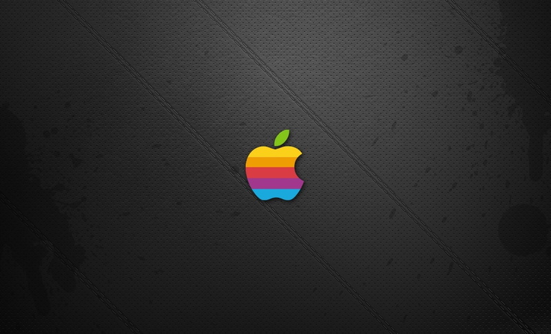 architecture, Computers, cracked, creativity, high angle view, Rainbow, outdoors, textured, 720P, city, pink color, Apple, day, built structure, no people
