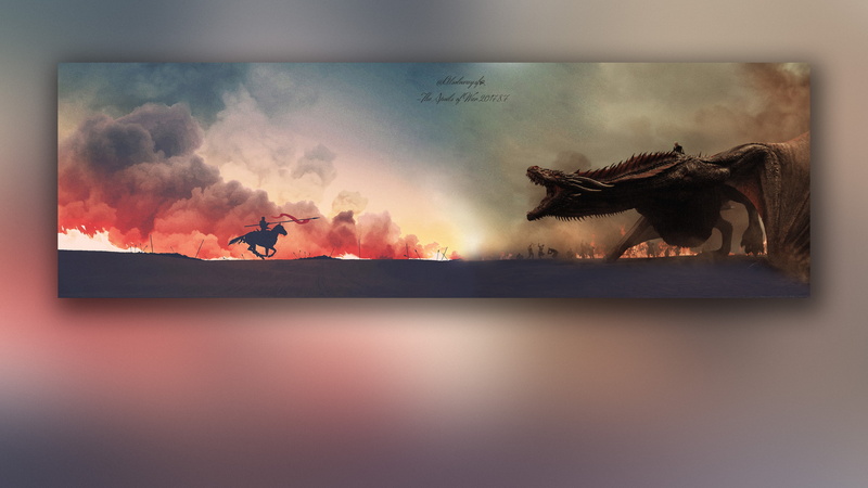 Game Of Thrones, dragon, 4K, Jaime Lannister, Daenerys Targaryen