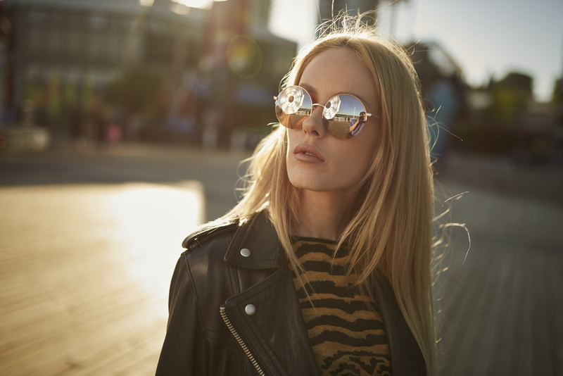 women, 1080P, urban, model, women with shades, Kyle Cong