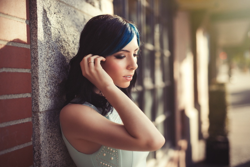 beauty, portrait, Kyle Cong, focus on foreground, women, waist up, fashion, women outdoors, beautiful woman, urban, 500px, adult, looking, one person, looking at camera