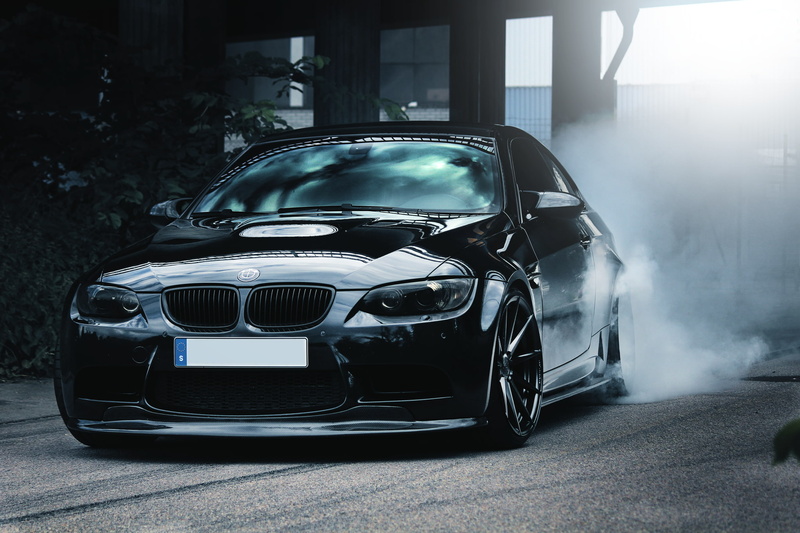 car, Burnout, 1080P, BMW