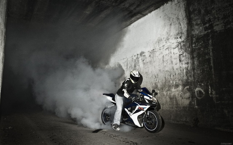 Suzuki GSXR, 720P, Burnout, Vehicles