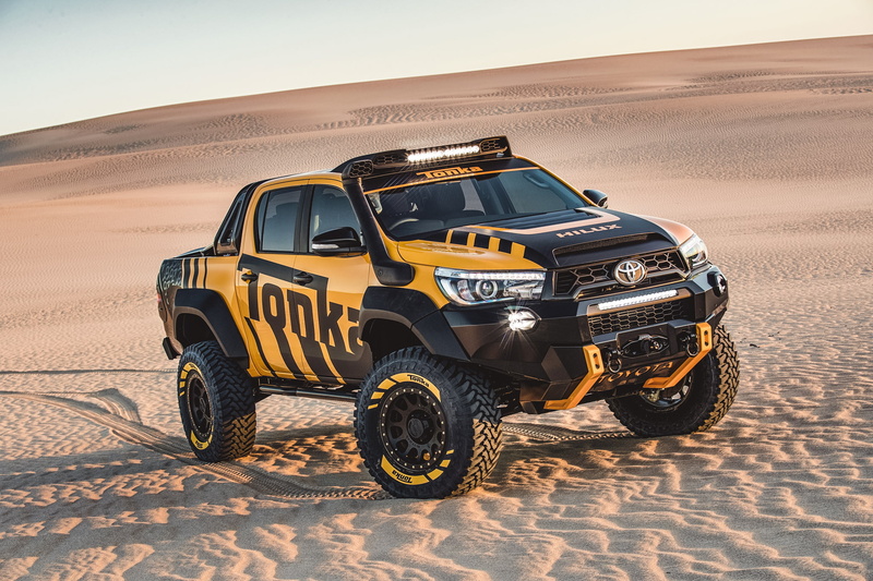 toyota, truck, tuning, pickup, 1080P, custom, hilux, 4x4, tonka, sr5, concept
