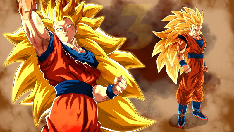 Super Saiyan, anime boys, Dragon Ball, 1080P, anime, Super Saiyan 3, Shounen, muscles, Son Goku