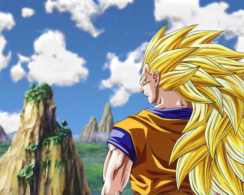 Dragon Ball Z, Son Goku, 720P, Super Saiyan 3