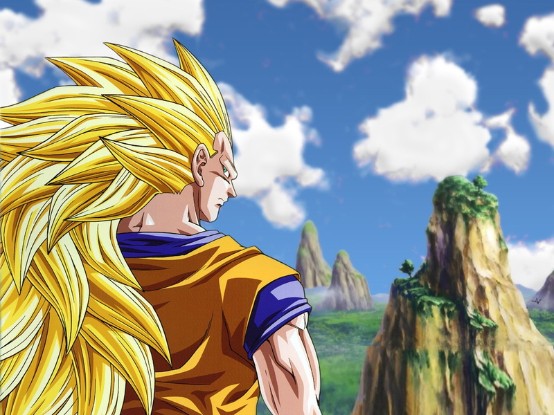 Dragon Ball Z, Vegeta, people, hairstyle, women, focus on foreground, 720P, religion, Super Saiyan 3, cloud - sky, belief, yellow, creativity, outdoors