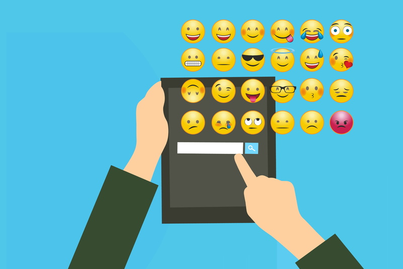 computer icon, finger, chat, one person, thumbs up, anger, internet, icon set, discussion, studio shot, emotional stress, showing, colored background, talking