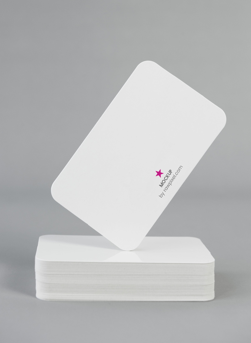 copy space, luck, business cards, indoors, close-up, facts, card, text, 4K, gray, cards, blank, brand, single object, design, promote, contact, still life